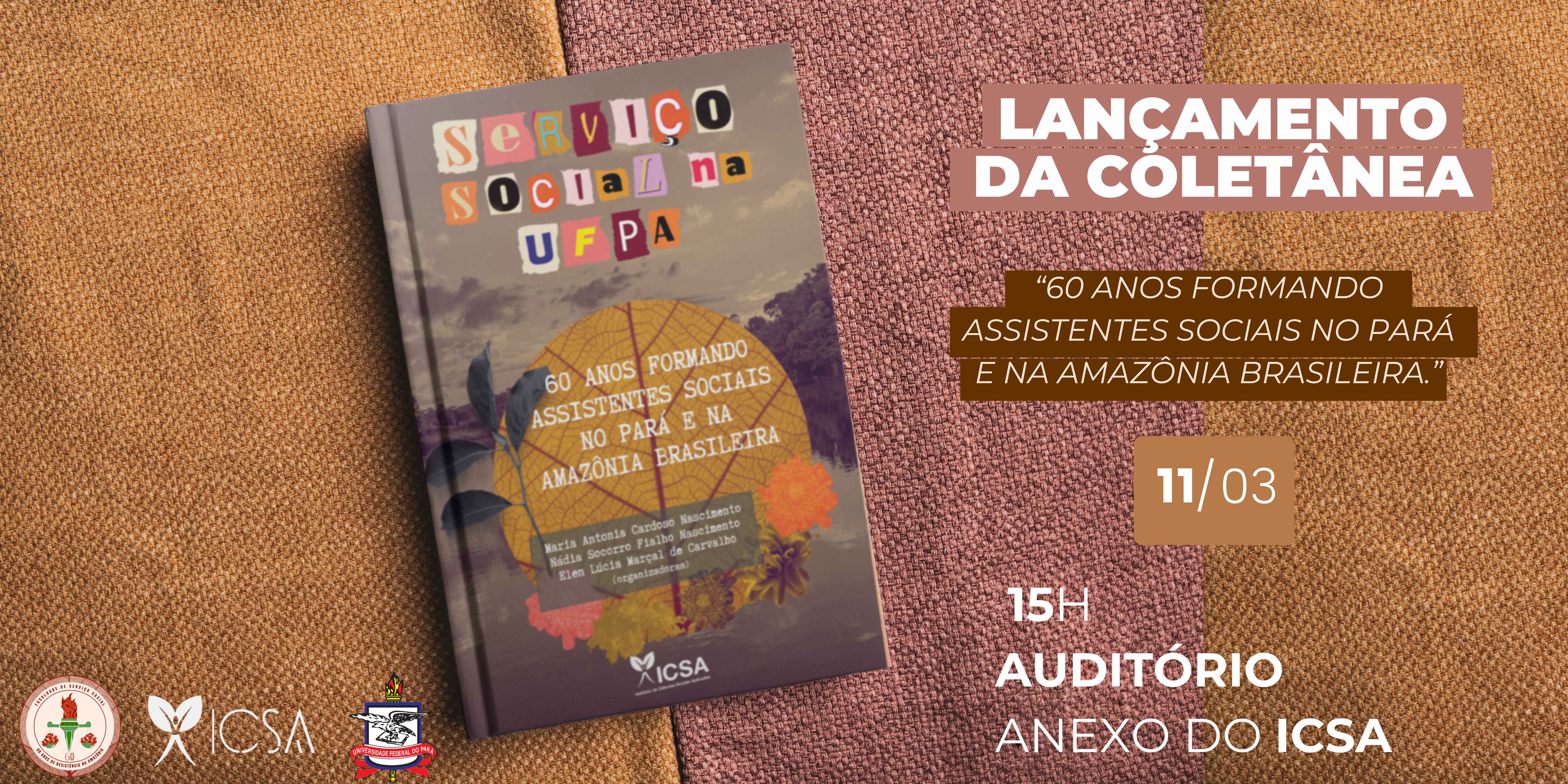 Lançamento da coletânea Serviço Social na UFPA